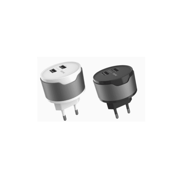 adaptador de parede USB duplo