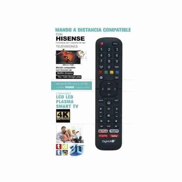 comando remoto Hisense