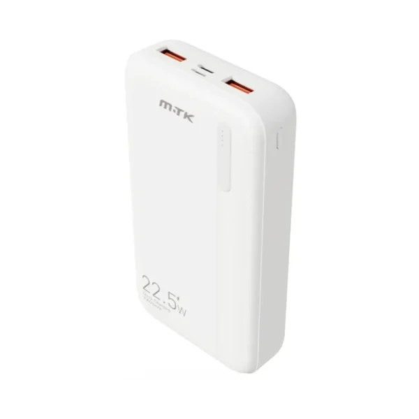 Power Bank 20 000 mAh Carregamento Rápido 22.5W