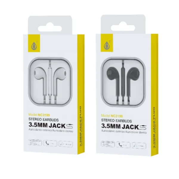 auricular com controle de volume