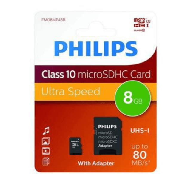 cartão de memória 8GB