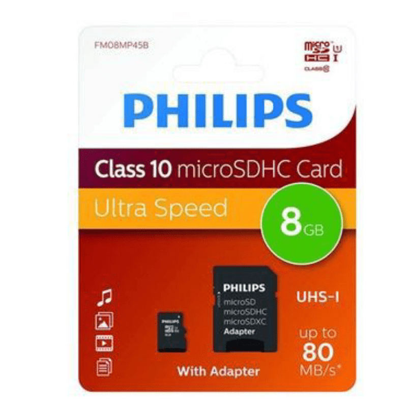 cartão de memória 8GB