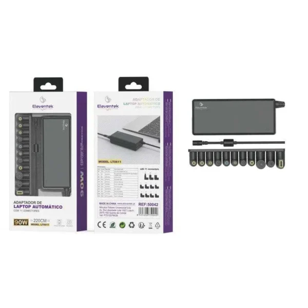 Carregador universal para laptop de 90 W