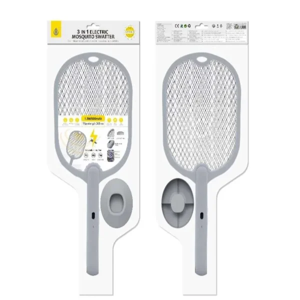 Raquete Mata Mosquitos Eléctrica