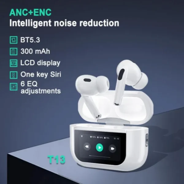 Earbuds TWS com Painel Digital Completo