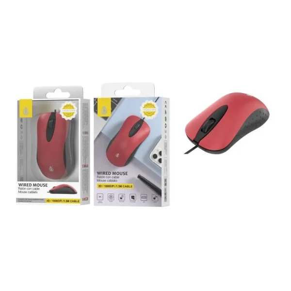 rato com cabo USB