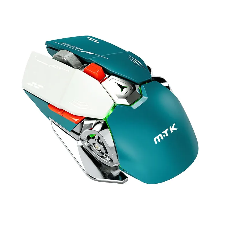 Rato Gaming Sem Fio Recarregável 6D Luxury