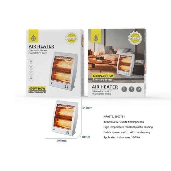 Aquecedor portátil 800W