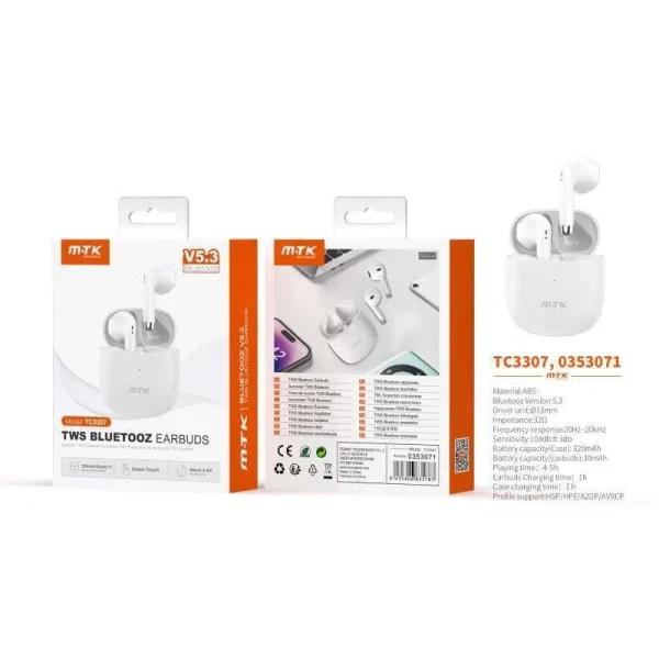 Auricular TWS Sem Fio Bluetooth