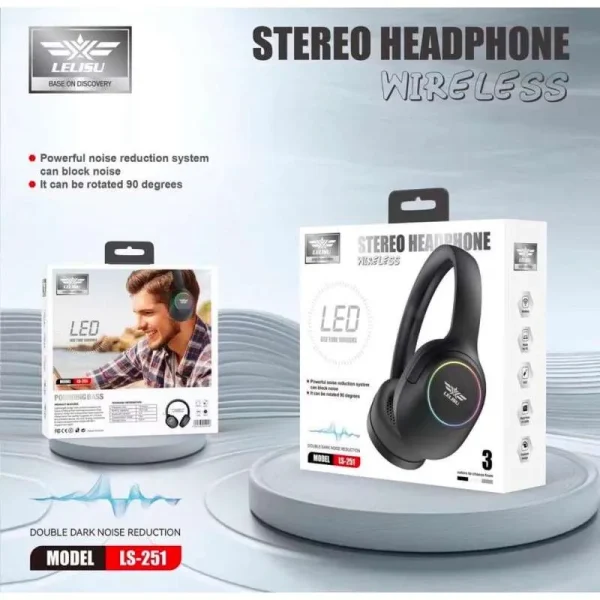 auscultador bluetooth premium