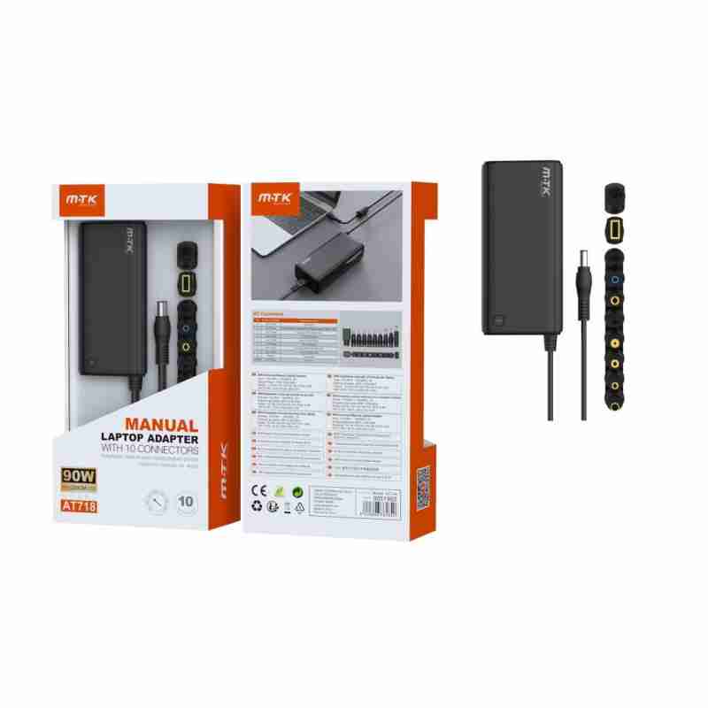 Carregador universal para laptop de