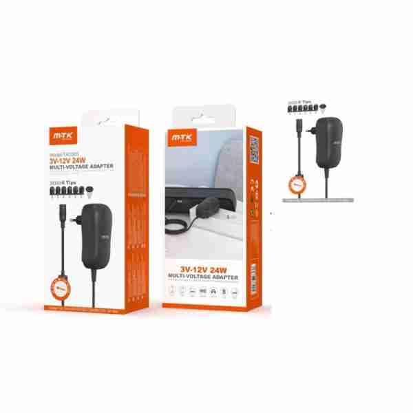 Adaptador AC/DC universal de 24 W