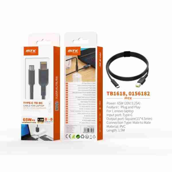 cabo usb-c para lenovo