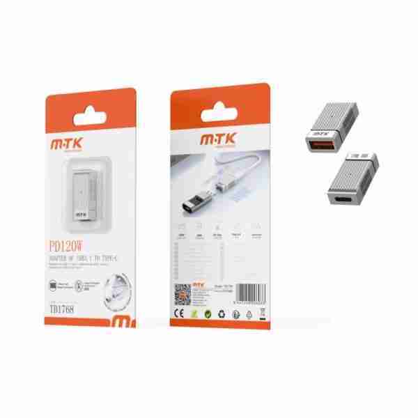 adaptador OTG USB-A para Tipo-C