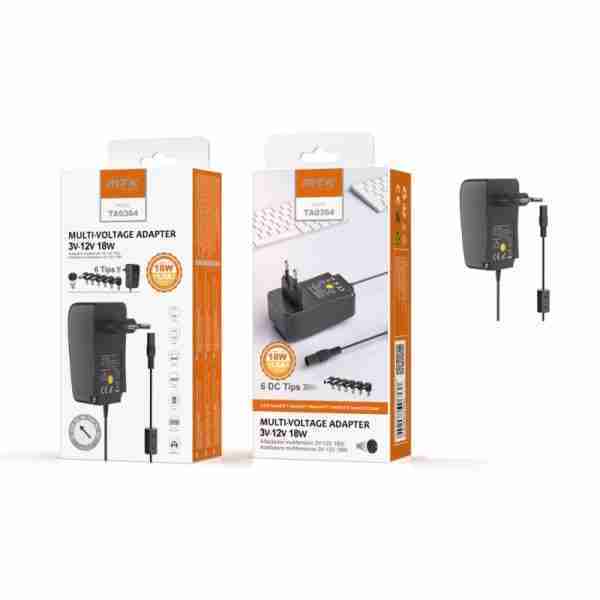 carregador universal com seletor de voltagem
