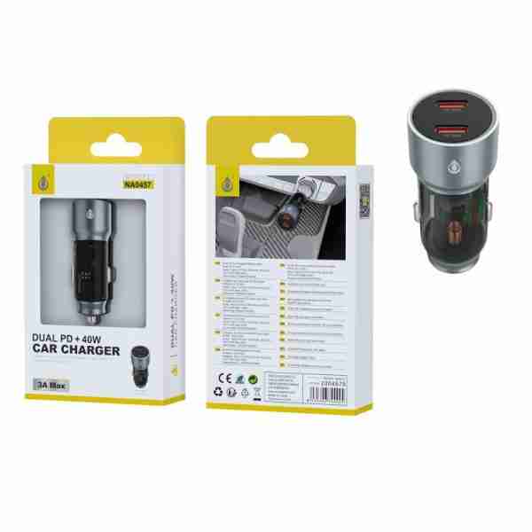 carregador de carro 40W