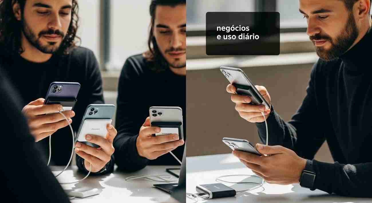 carregador portátil negócios