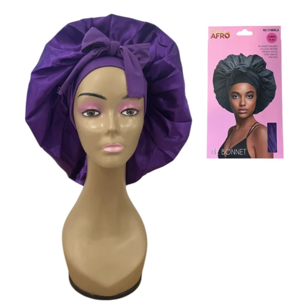 R.A Tie Bonnet Roxo